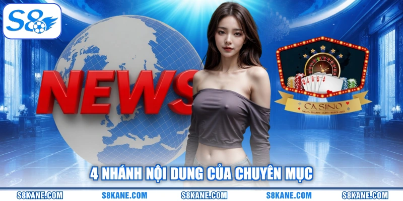 4 nhánh nội dung của chuyên mục