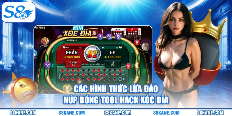 Các hình thức lừa đảo núp bóng tool hack xóc đĩa