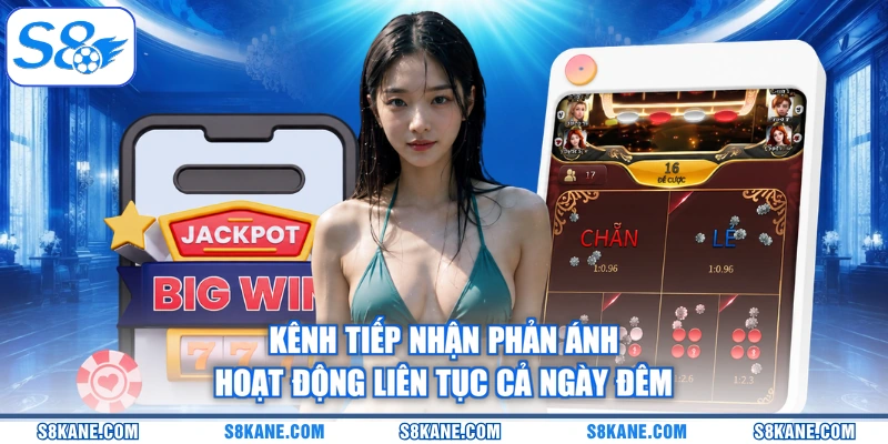 Kênh tiếp nhận phản ánh hoạt động liên tục cả ngày đêm